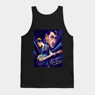 Alex Turner Wpap pop art Tank Top